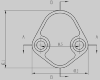 Billet Aluminium Fuel Pump Blanking Plate