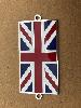 Union Jack Enamel Badge Bolt On